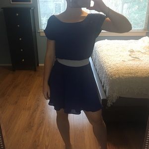 Beautiful blue dress